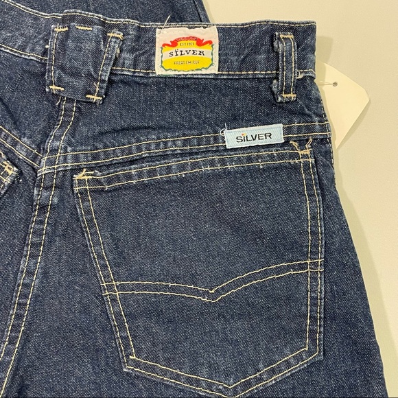 Vintage Women’s Silver Jeans Size 29/31 Mom Jeans High Waisted NWT! - Picture 4 of 13